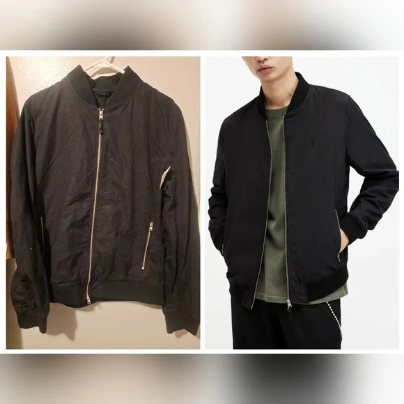 All Saints Other - All Saints Bassett Ramskull Bomber Jacket NWOT